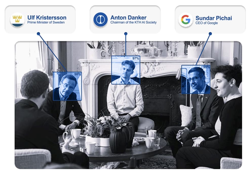 Event with Sundar Pichai and Sweden's Prime Minister 2023